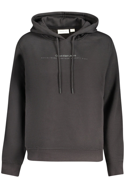 CALVIN KLEIN FELPA SENZA ZIP DONNA NERO