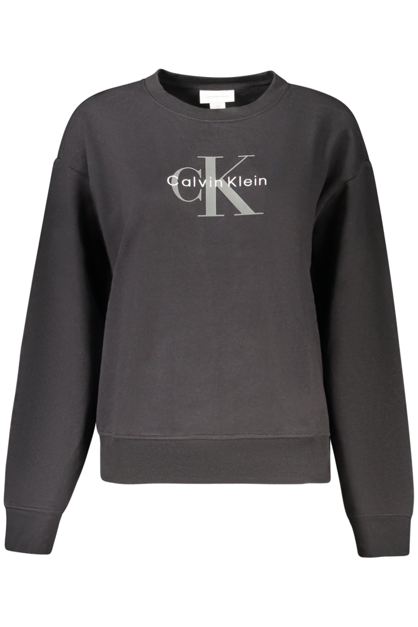 CALVIN KLEIN FELPA SENZA ZIP DONNA NERO