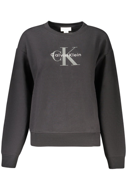 CALVIN KLEIN FELPA SENZA ZIP DONNA NERO