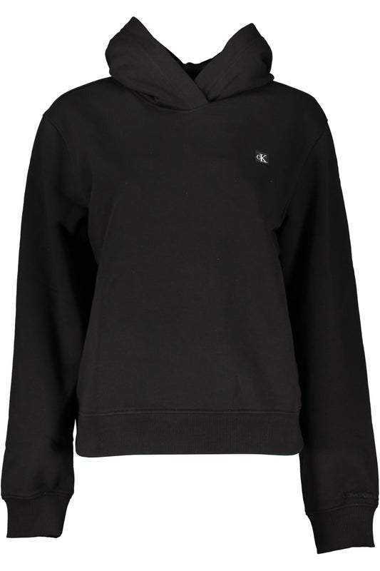 CALVIN KLEIN FELPA SENZA ZIP DONNA NERO