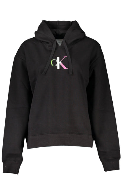 CALVIN KLEIN FELPA SENZA ZIP DONNA NERO
