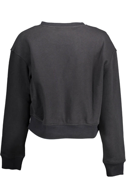 CALVIN KLEIN FELPA SENZA ZIP DONNA NERO