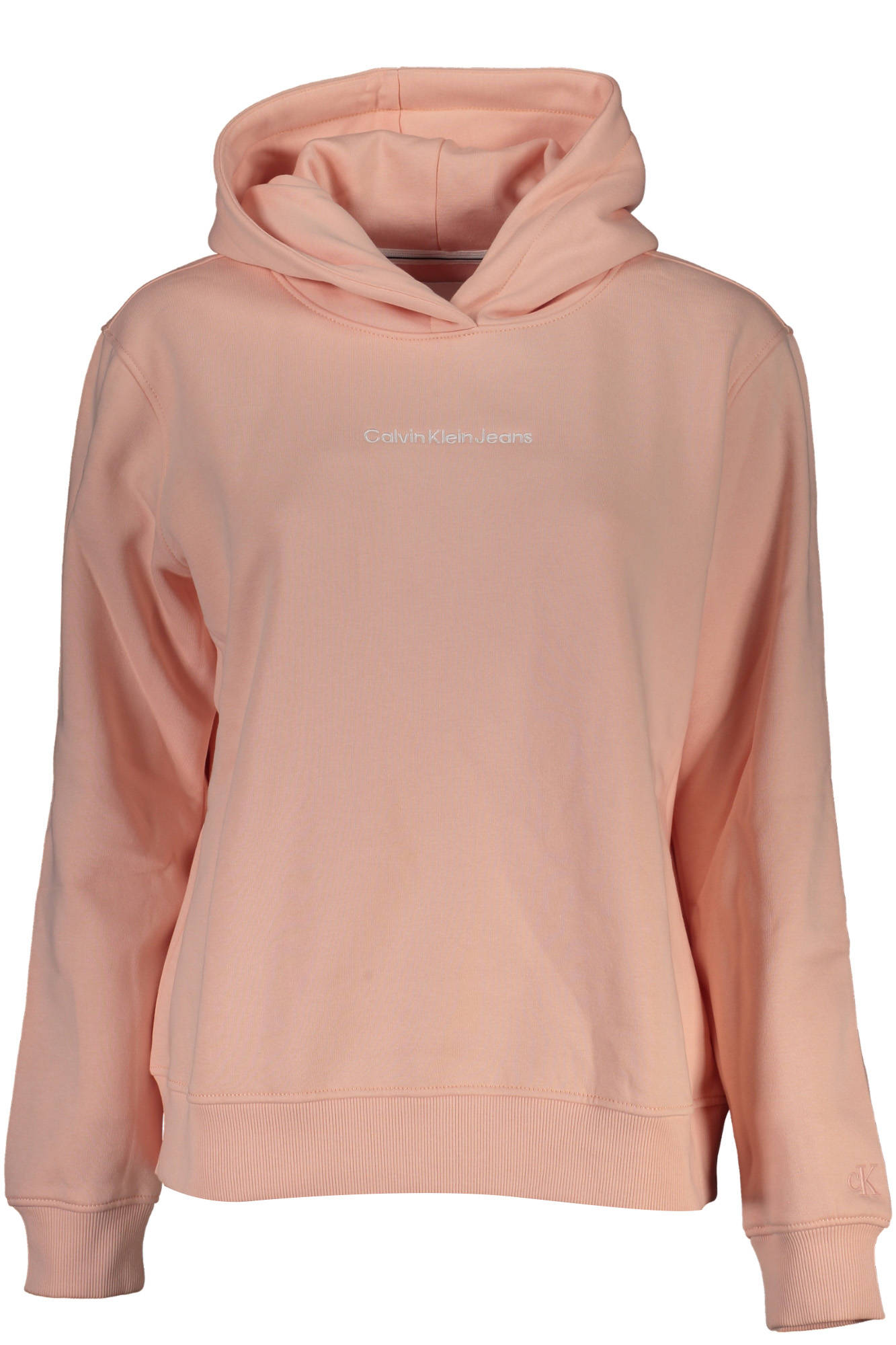 CALVIN KLEIN FELPA SENZA ZIP DONNA ROSA