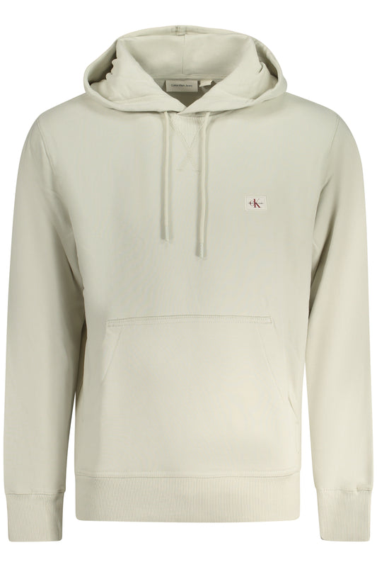 CALVIN KLEIN FELPA SENZA ZIP UOMO BEIGE