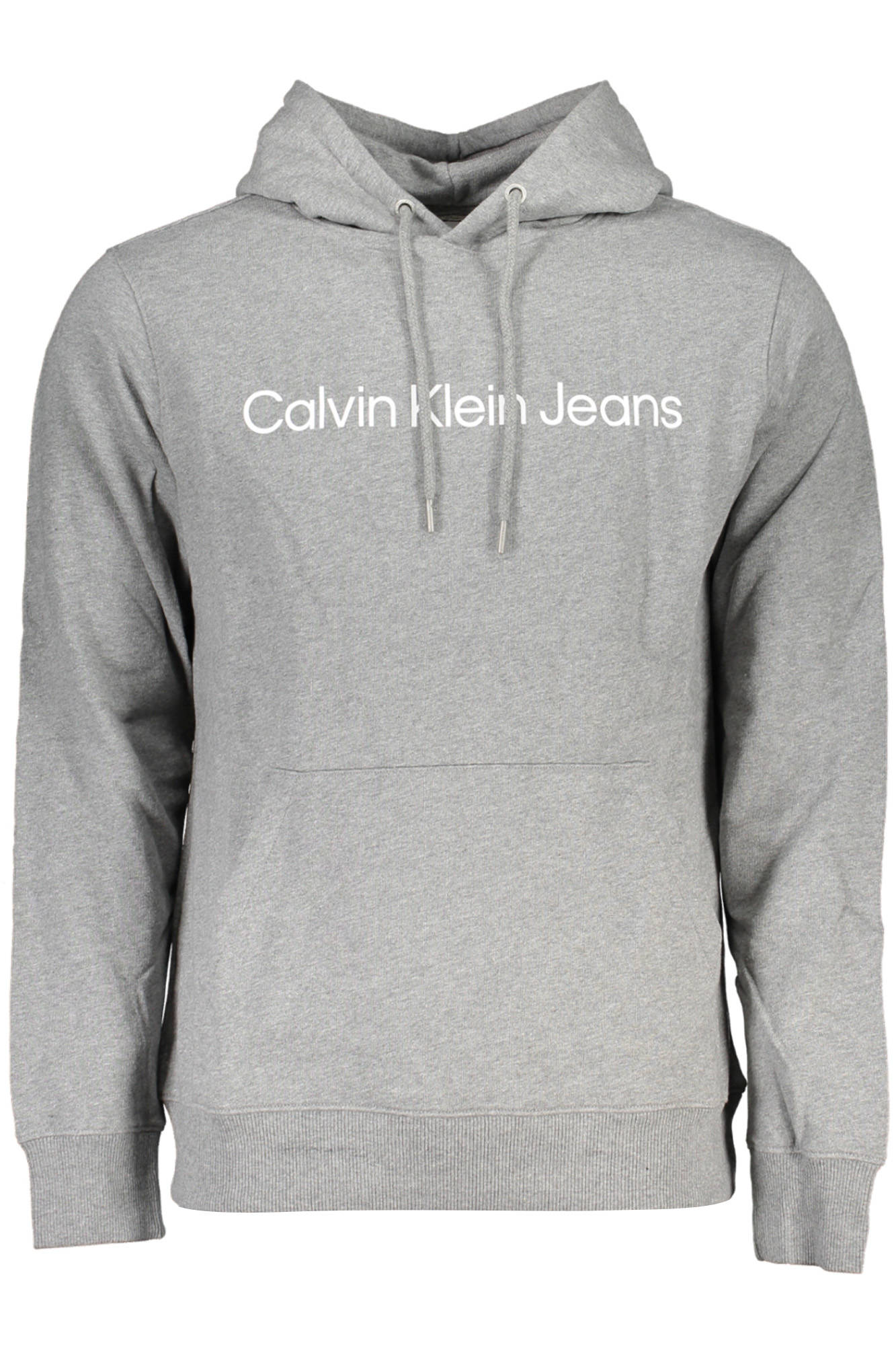 CALVIN KLEIN FELPA SENZA ZIP UOMO GRIGIO