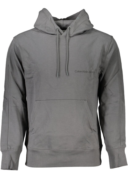 CALVIN KLEIN FELPA SENZA ZIP UOMO GRIGIO