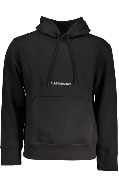 CALVIN KLEIN FELPA SENZA ZIP UOMO NERO