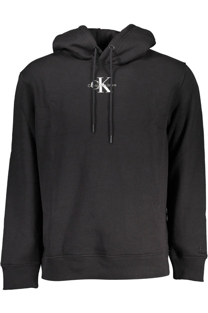 CALVIN KLEIN FELPA SENZA ZIP UOMO NERO