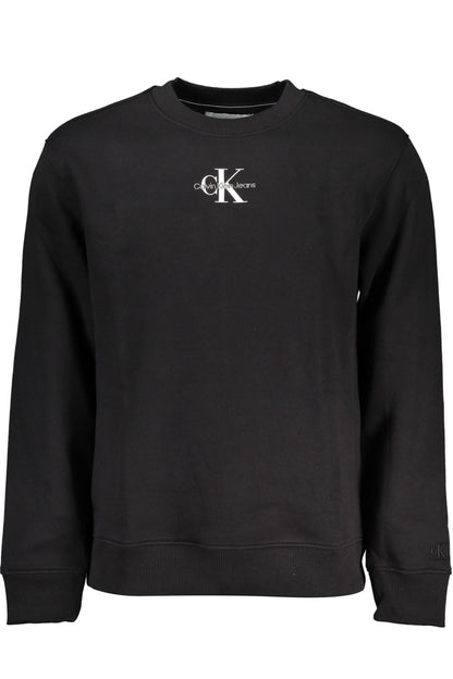 CALVIN KLEIN FELPA SENZA ZIP UOMO NERO