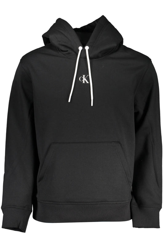 CALVIN KLEIN FELPA SENZA ZIP UOMO NERO