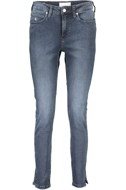 CALVIN KLEIN JEANS DENIM DONNA BLU