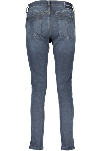 CALVIN KLEIN JEANS DENIM DONNA BLU