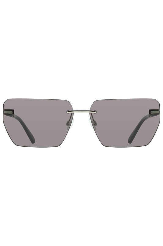 CALVIN KLEIN OCCHIALE DA SOLE UOMO ARGENTO