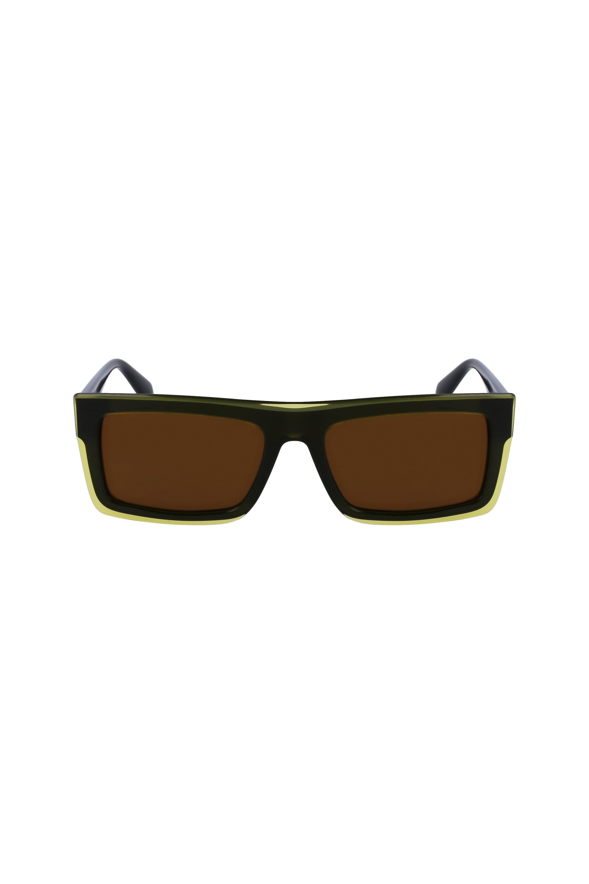 CALVIN KLEIN OCCHIALE DA SOLE UOMO GIALLO