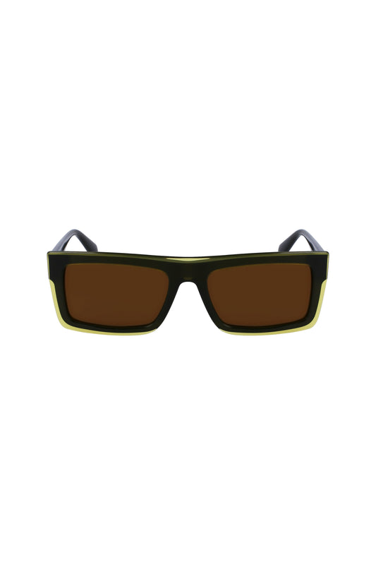 CALVIN KLEIN OCCHIALE DA SOLE UOMO GIALLO
