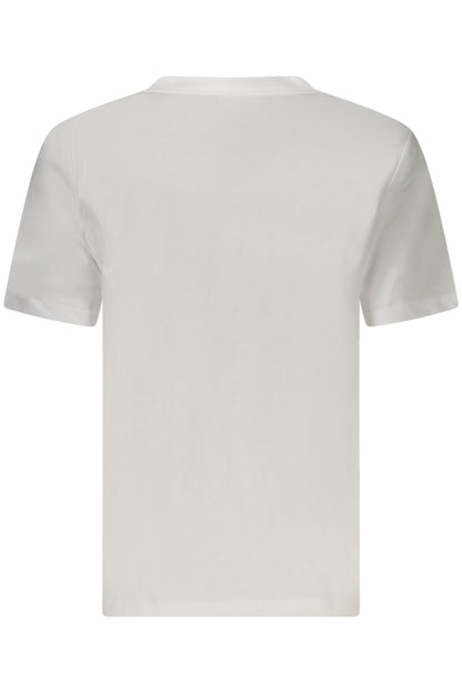 CALVIN KLEIN T-SHIRT MANICHE CORTE DONNA BIANCO