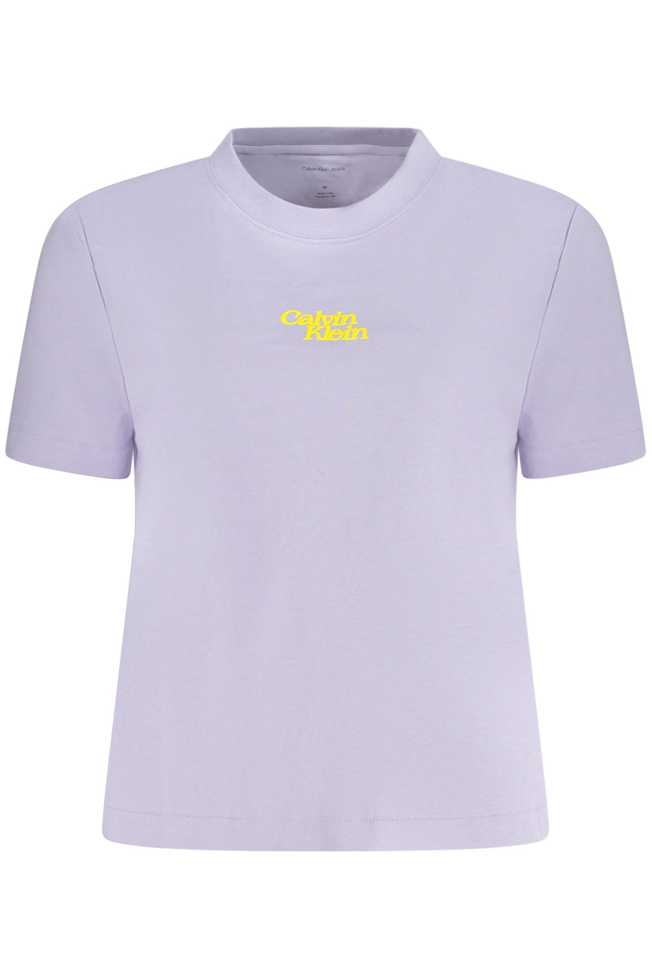 CALVIN KLEIN T-SHIRT MANICHE CORTE DONNA VIOLA
