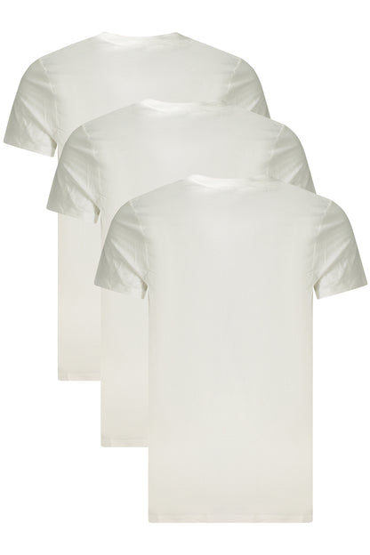 CALVIN KLEIN T-SHIRT MANICHE CORTE UOMO BIANCO