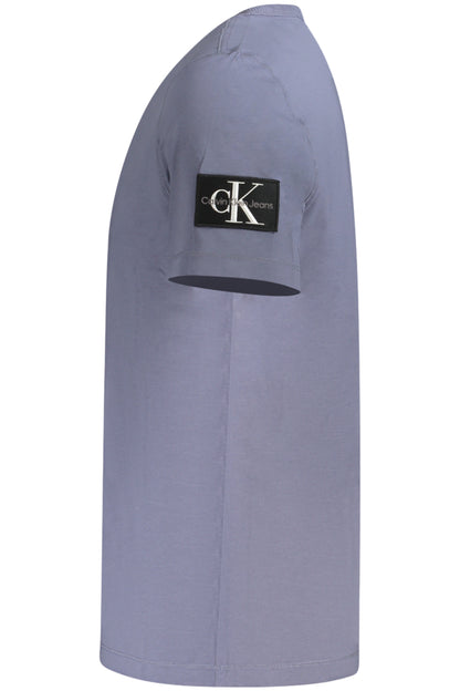 CALVIN KLEIN T-SHIRT MANICHE CORTE UOMO BLU