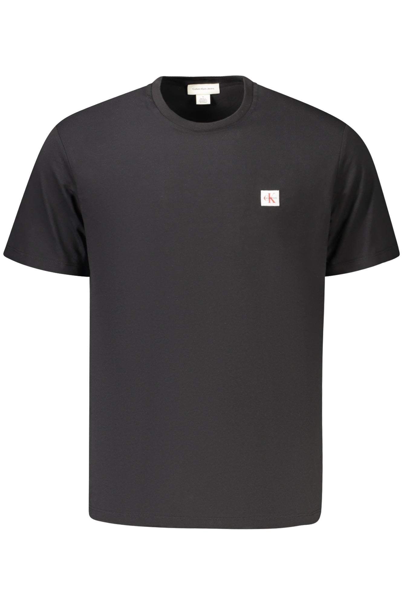 CALVIN KLEIN T-SHIRT MANICHE CORTE UOMO NERO