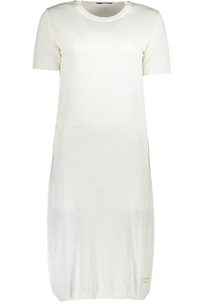 CAVALLI CLASS ABITO CORTO DONNA BIANCO