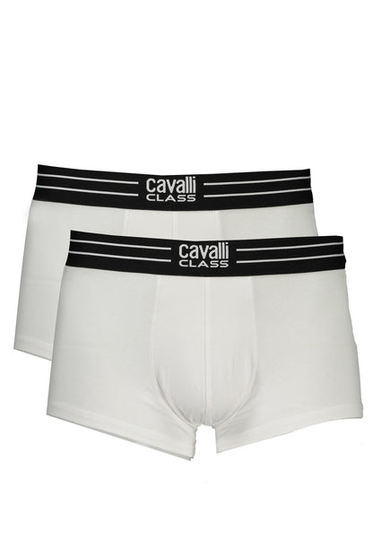 CAVALLI CLASS BOXER UOMO BIANCO