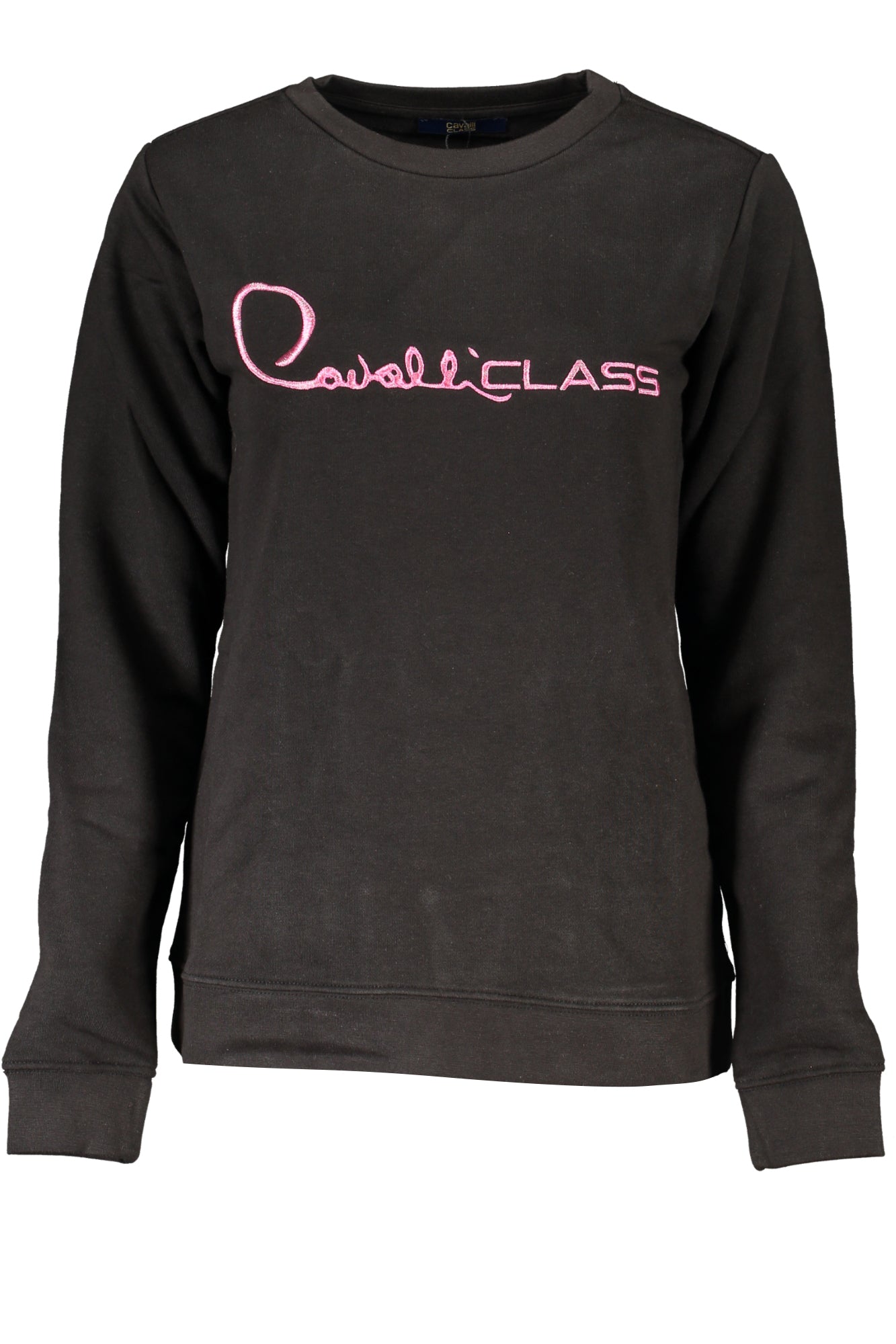 CAVALLI CLASS FELPA SENZA ZIP DONNA NERO