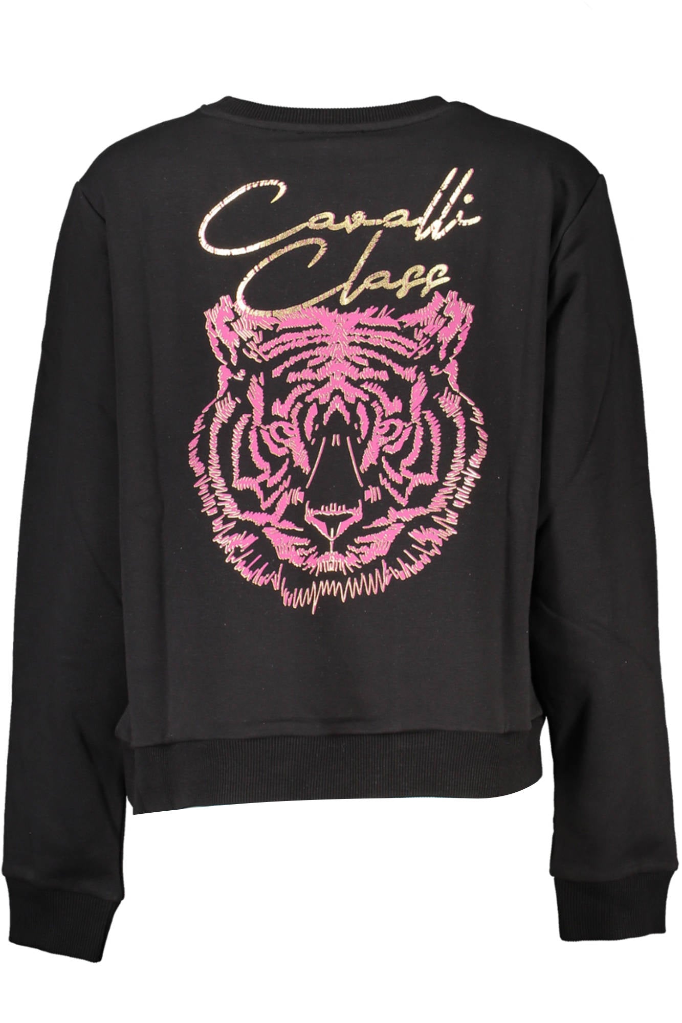 CAVALLI CLASS FELPA SENZA ZIP DONNA NERO