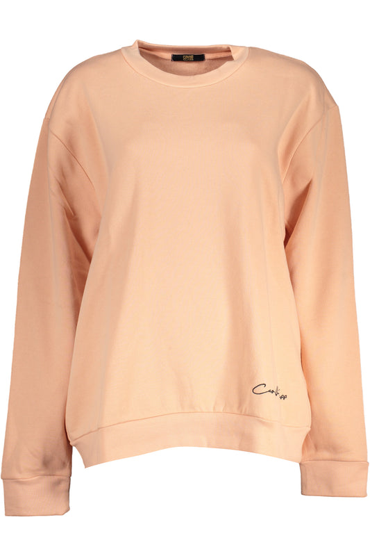 CAVALLI CLASS FELPA SENZA ZIP DONNA ROSA