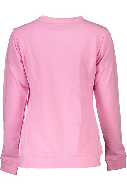CAVALLI CLASS FELPA SENZA ZIP DONNA ROSA