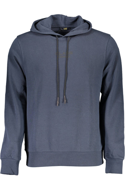 CAVALLI CLASS FELPA SENZA ZIP UOMO BLU