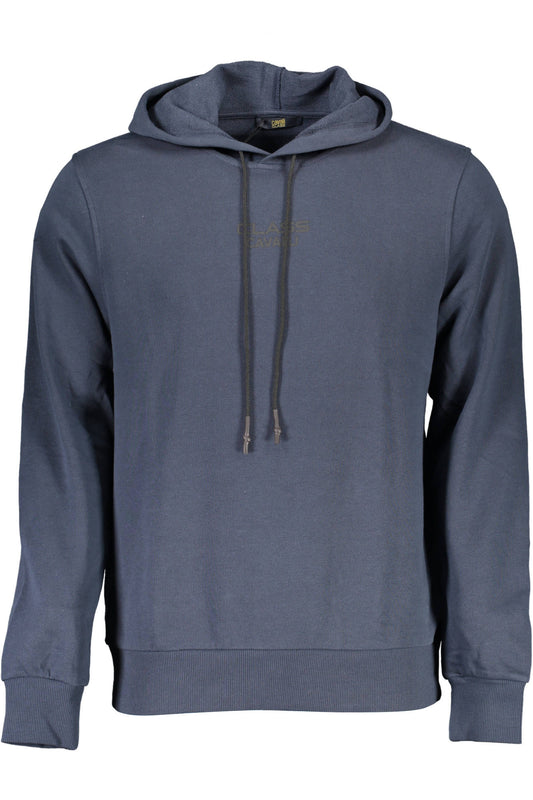 CAVALLI CLASS FELPA SENZA ZIP UOMO BLU