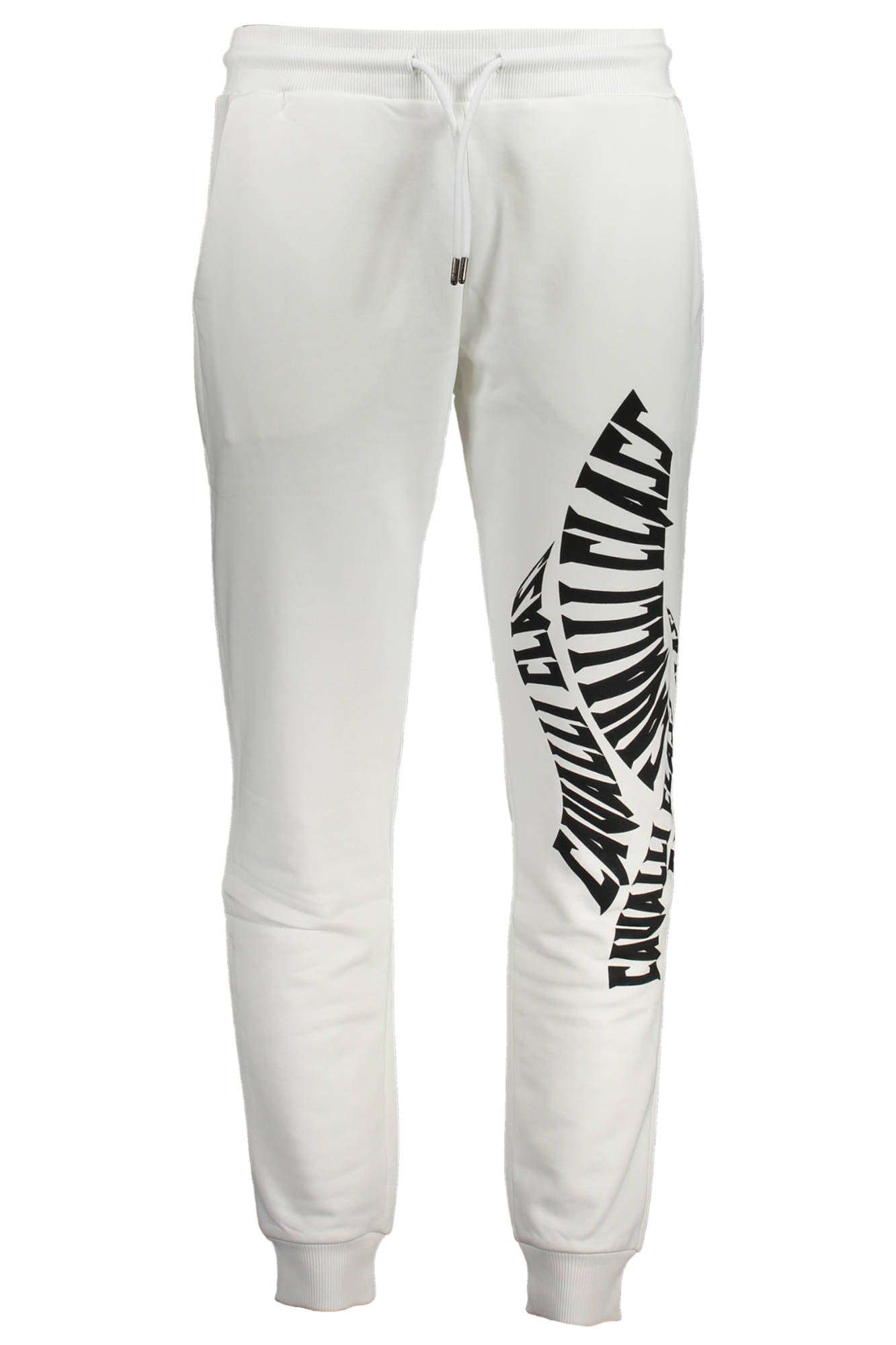 CAVALLI CLASS PANTALONE UOMO BIANCO