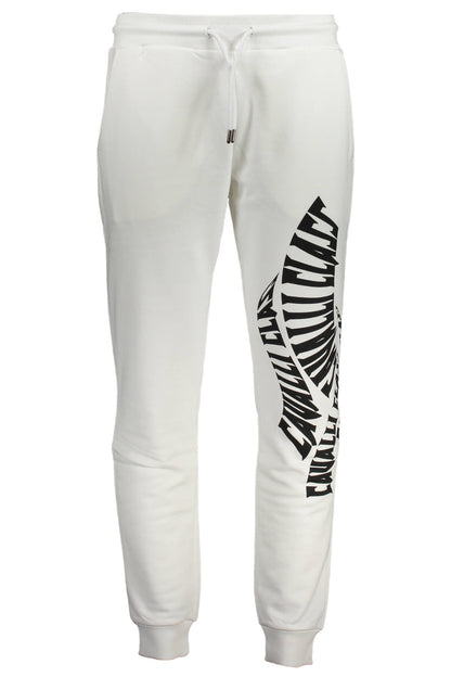 CAVALLI CLASS PANTALONE UOMO BIANCO