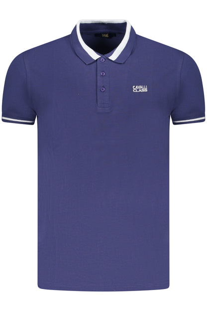 CAVALLI CLASS POLO MANICHE CORTE UOMO BLU