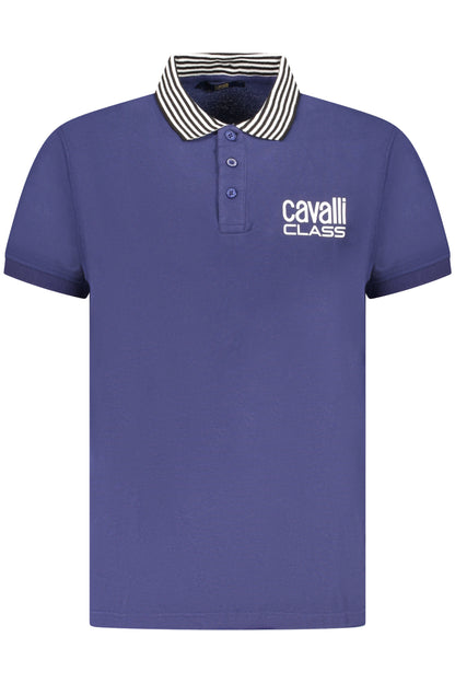 CAVALLI CLASS POLO MANICHE CORTE UOMO BLU