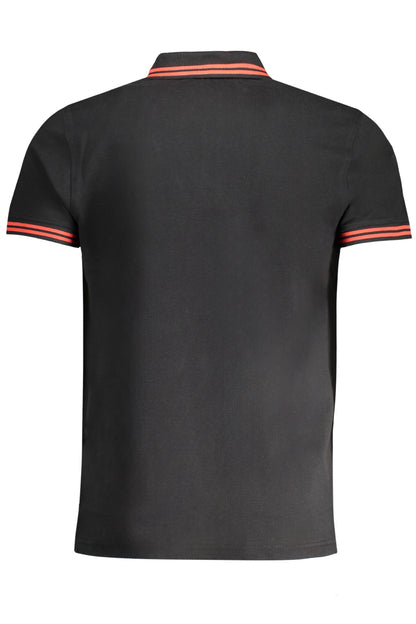 CAVALLI CLASS POLO MANICHE CORTE UOMO NERO