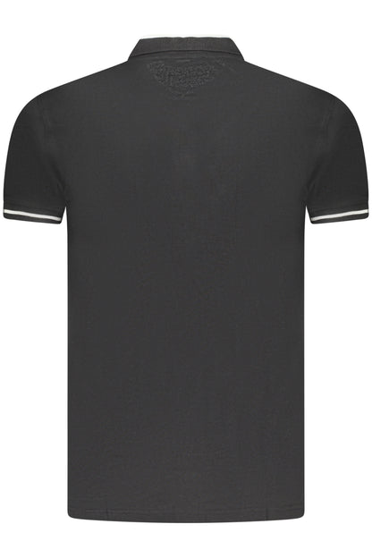 CAVALLI CLASS POLO MANICHE CORTE UOMO NERO