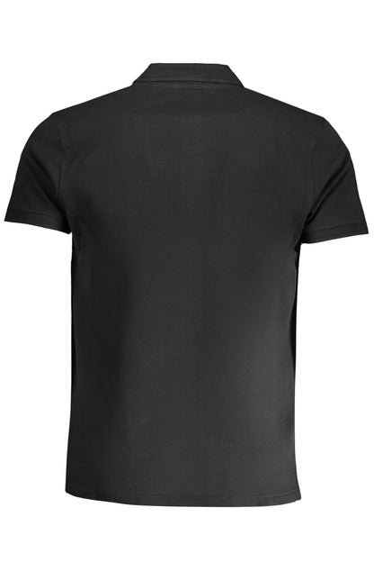 CAVALLI CLASS POLO MANICHE CORTE UOMO NERO