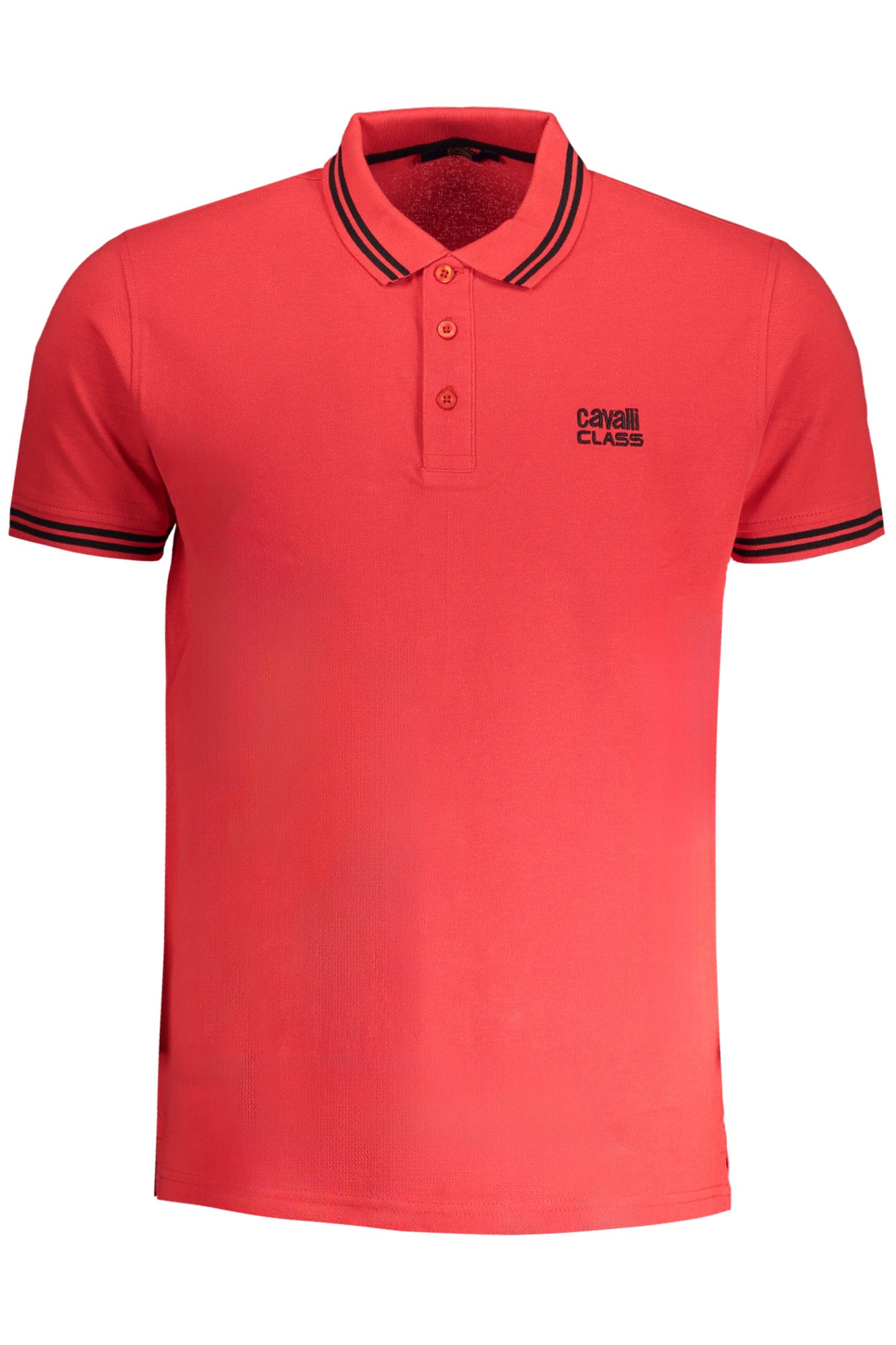 CAVALLI CLASS POLO MANICHE CORTE UOMO ROSSO