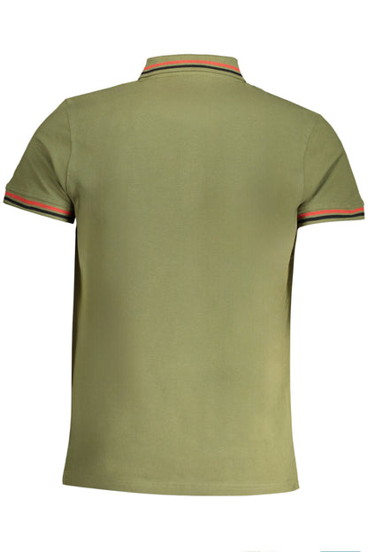 CAVALLI CLASS POLO MANICHE CORTE UOMO VERDE