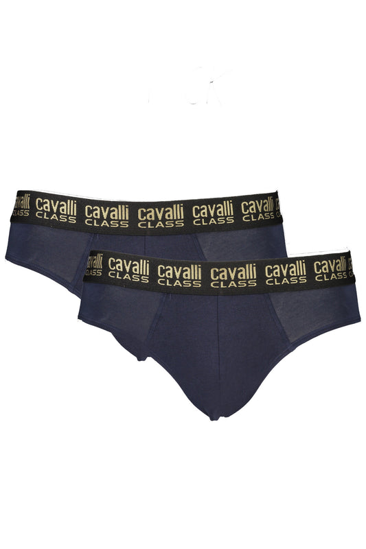 CAVALLI CLASS SLIP UOMO BLU