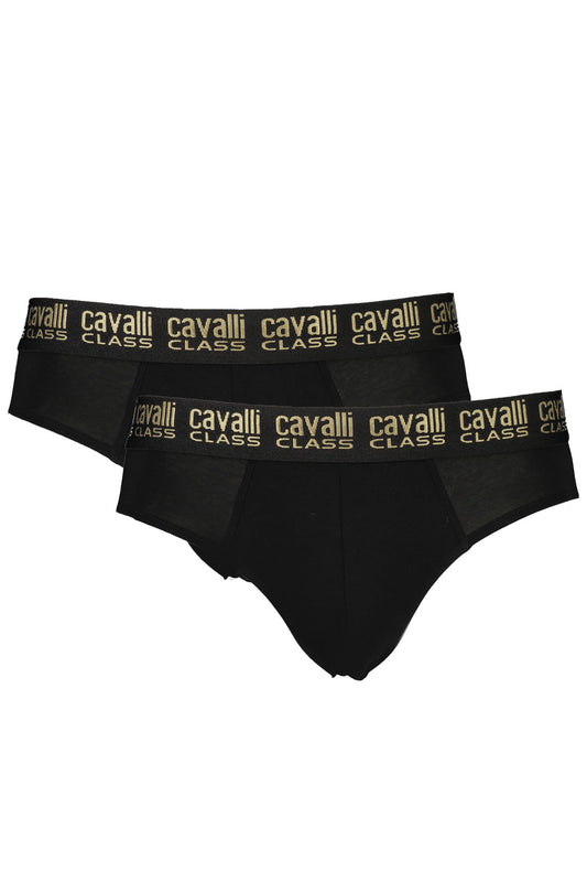 CAVALLI CLASS SLIP UOMO NERO