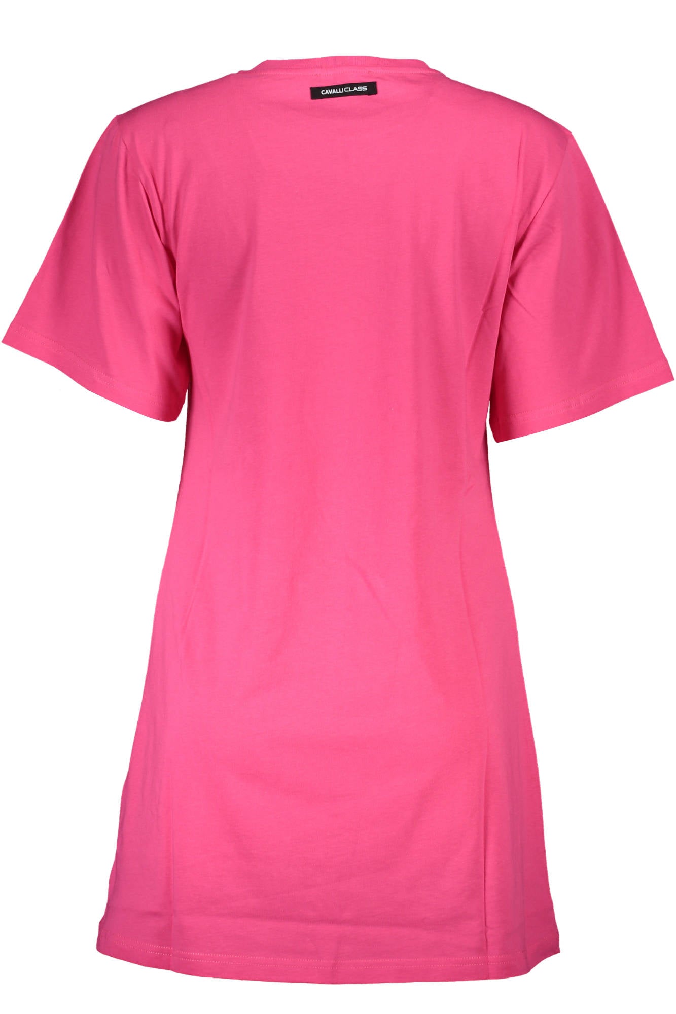 CAVALLI CLASS T-SHIRT MANICHE CORTE DONNA ROSA