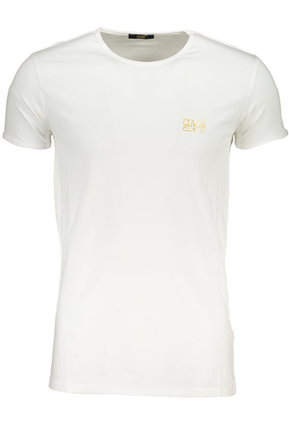 CAVALLI CLASS T-SHIRT MANICHE CORTE UOMO BIANCO