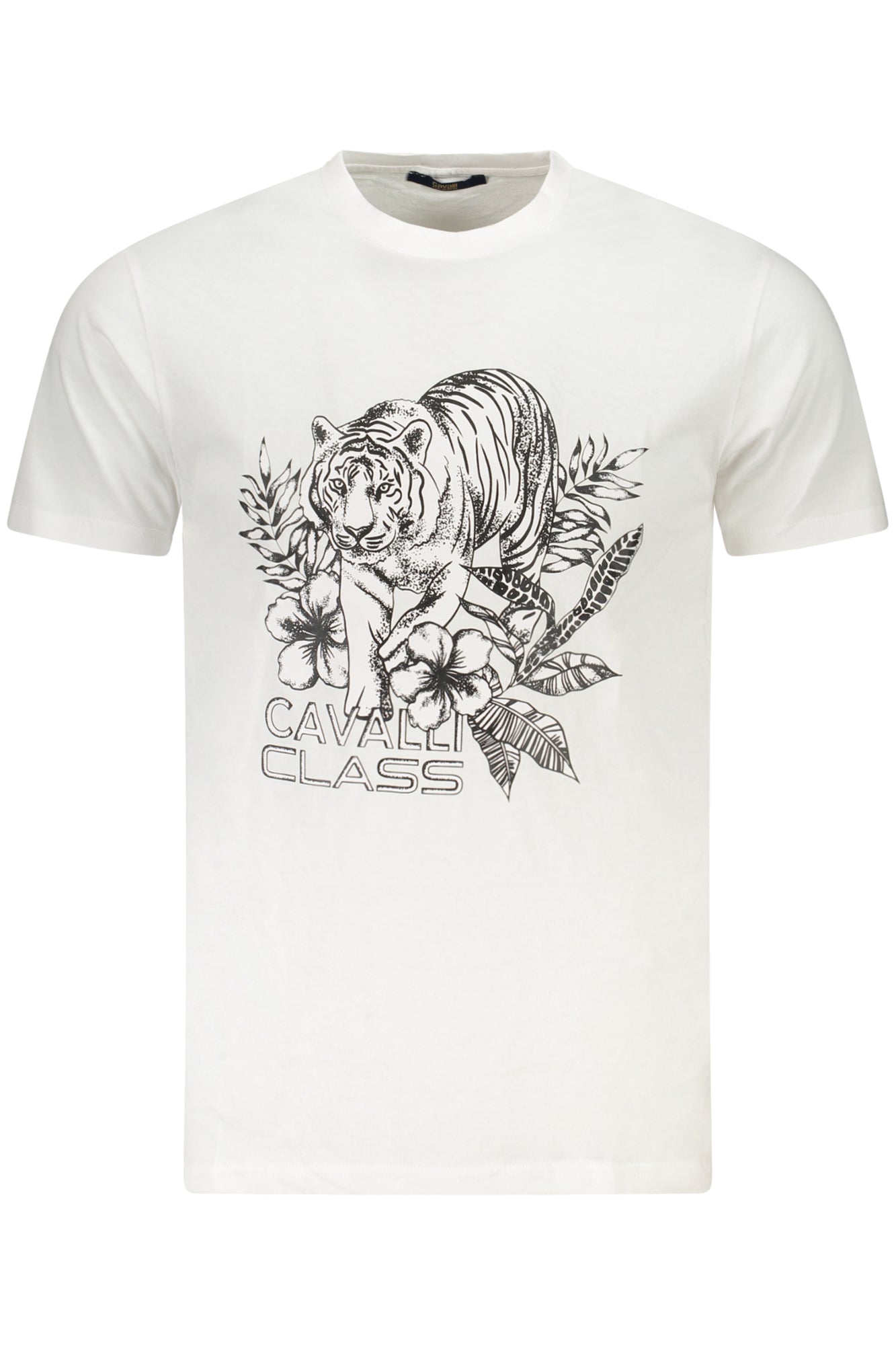 CAVALLI CLASS T-SHIRT MANICHE CORTE UOMO BIANCO