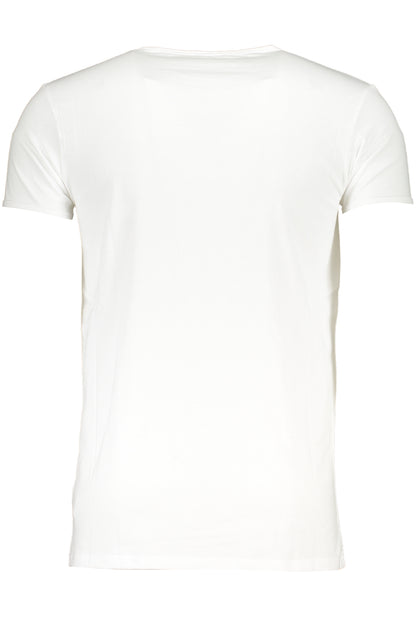 CAVALLI CLASS T-SHIRT MANICHE CORTE UOMO BIANCO