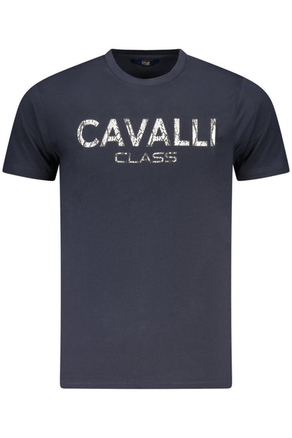 CAVALLI CLASS T-SHIRT MANICHE CORTE UOMO BLU