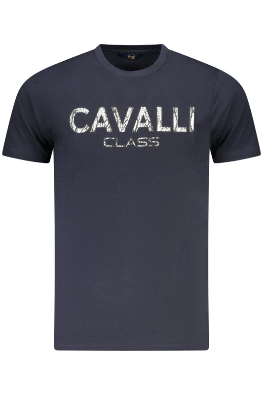 CAVALLI CLASS T-SHIRT MANICHE CORTE UOMO BLU