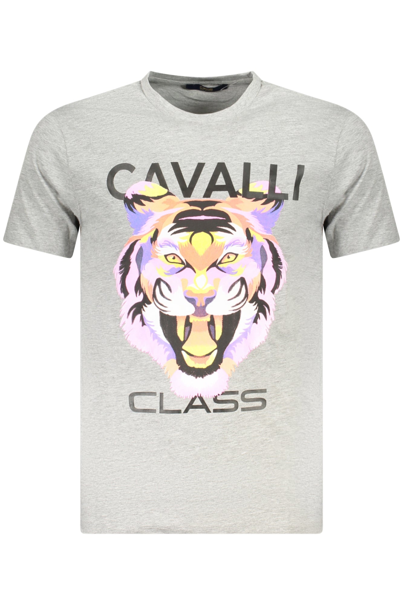 CAVALLI CLASS T-SHIRT MANICHE CORTE UOMO GRIGIO
